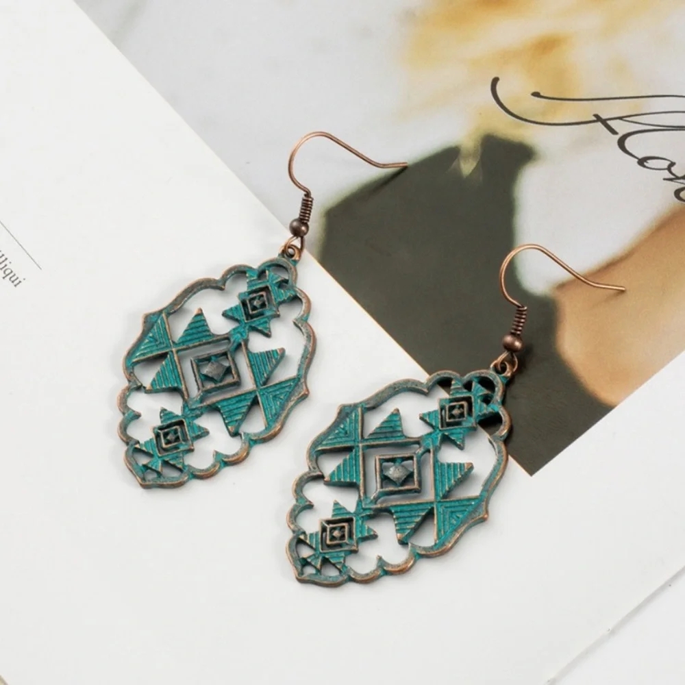 Rustic Boho Earrings - Picture 4 of 4